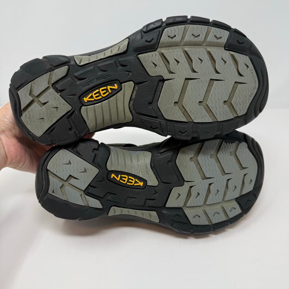 Keen Sandals Men's 9 Olive Green Newport Waterproof Leather Hiking Sandal - Picture 7 of 9
